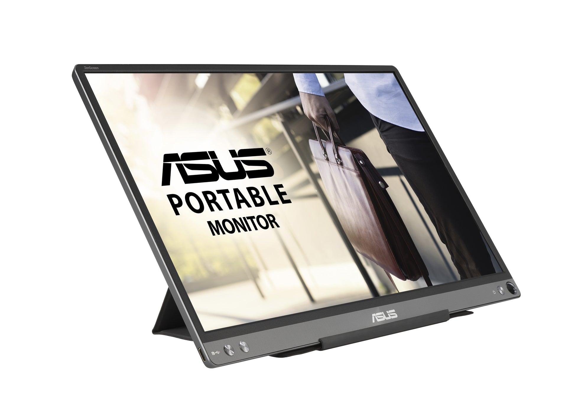 ASUS MB16ACE – Monitor, 15,6" 1920 × 1080 (Full HD), Grau