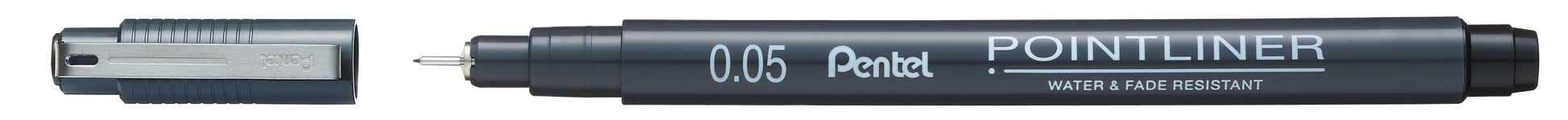 Pentel Pointliner Fineliner 0,05 mm – schwarz – wasserfest