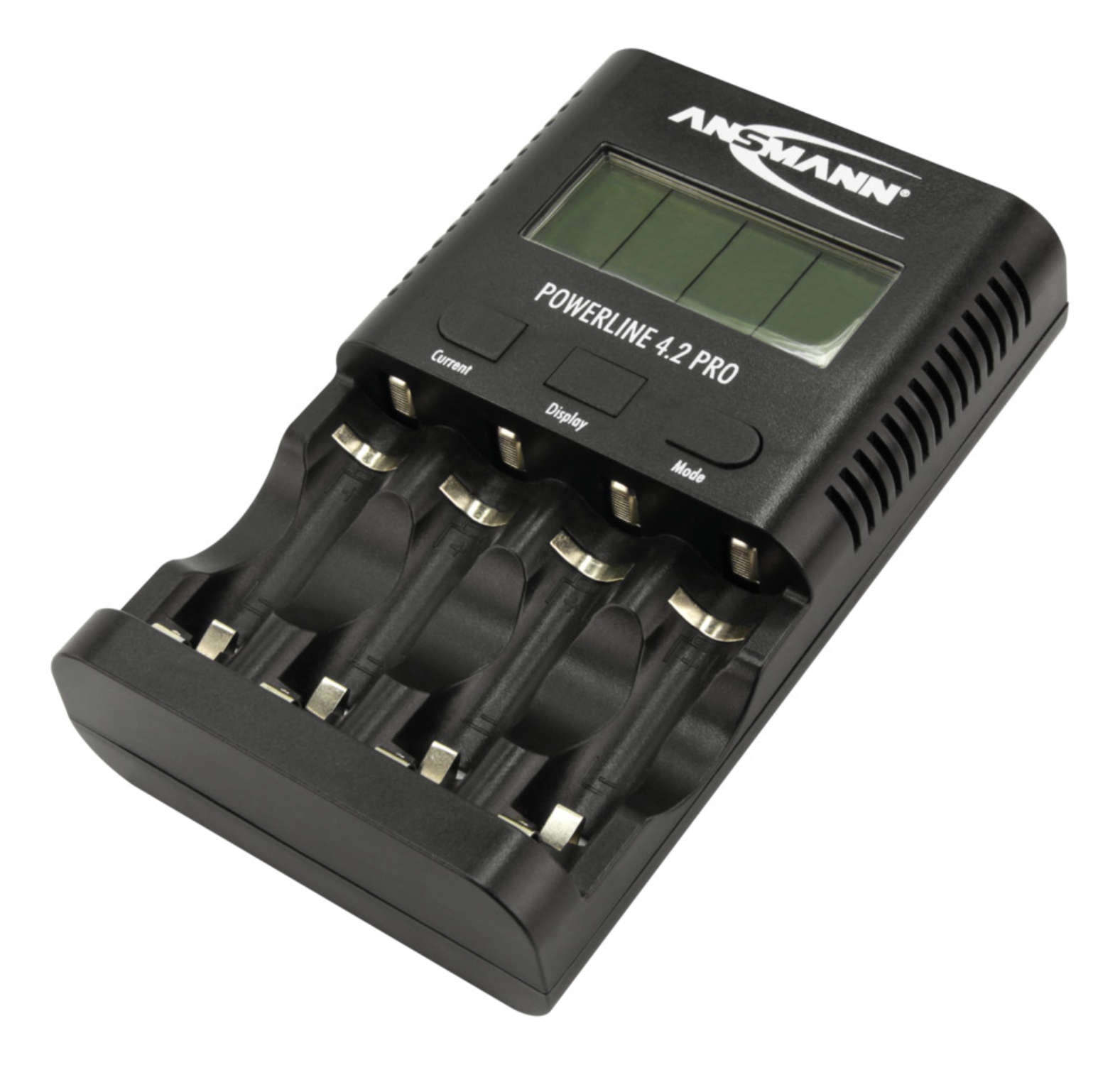 Ansmann Powerline 4.2 Pro Ladegerät – 5 W, 1× USB, mit LCD-Display – für AA, AAA (NiMH)
