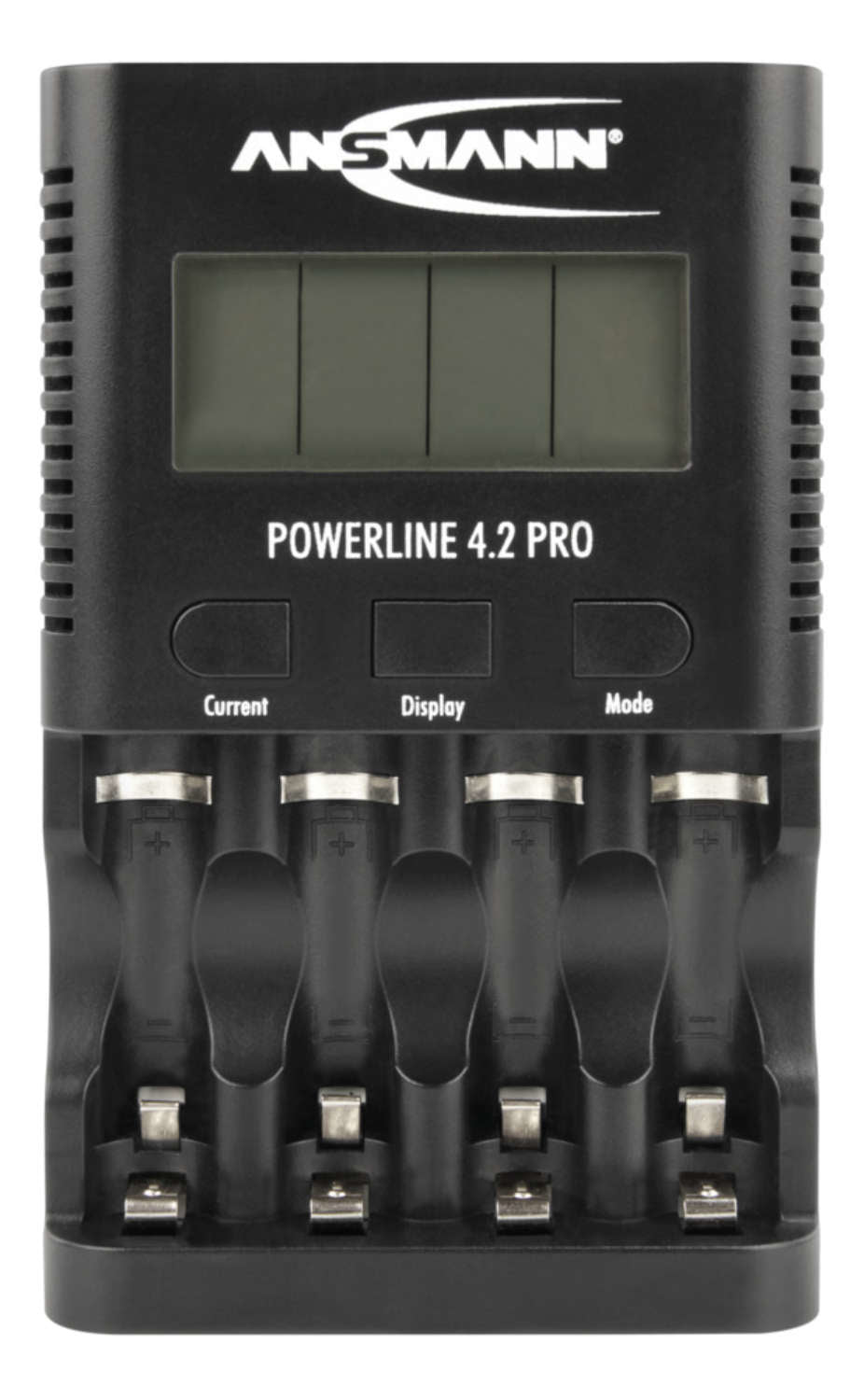 Ansmann Powerline 4.2 Pro Ladegerät – 5 W, 1× USB, mit LCD-Display – für AA, AAA (NiMH)