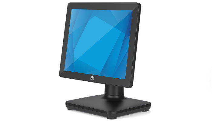 Elo Touch Solutions POS-Terminal 15" (4:3) – Core i3, 4 GB/128 GB SSD, Windows 10 – PCAP-Touch – Schwarz