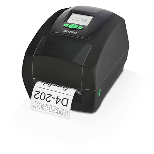 CUSTOM D4-202 – Beschriftungsgerät, USB, RS-232, Display
