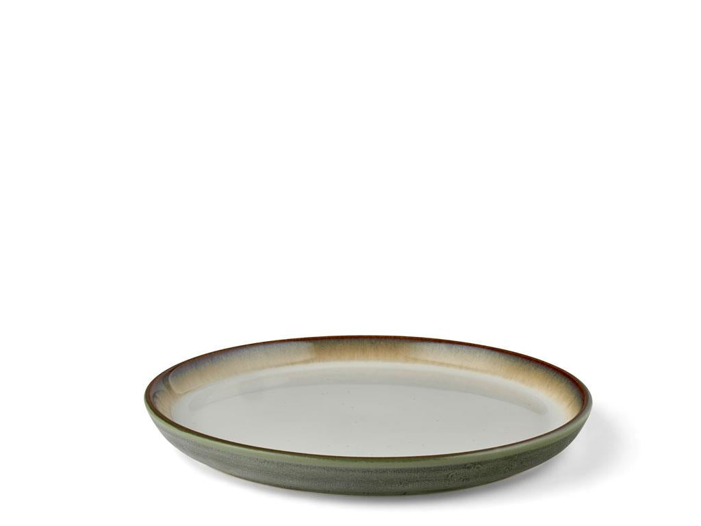 BITZ Dessertteller – 6er Set, Ø 21,0 cm, Steinzeug, Grau, spülmaschinenfest, mikrowellengeeignet