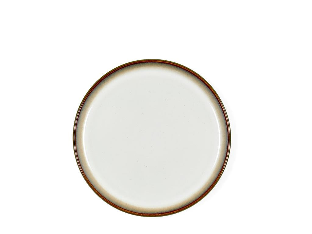 BITZ Dessertteller – 6er Set, Ø 21,0 cm, Steinzeug, Grau, spülmaschinenfest, mikrowellengeeignet
