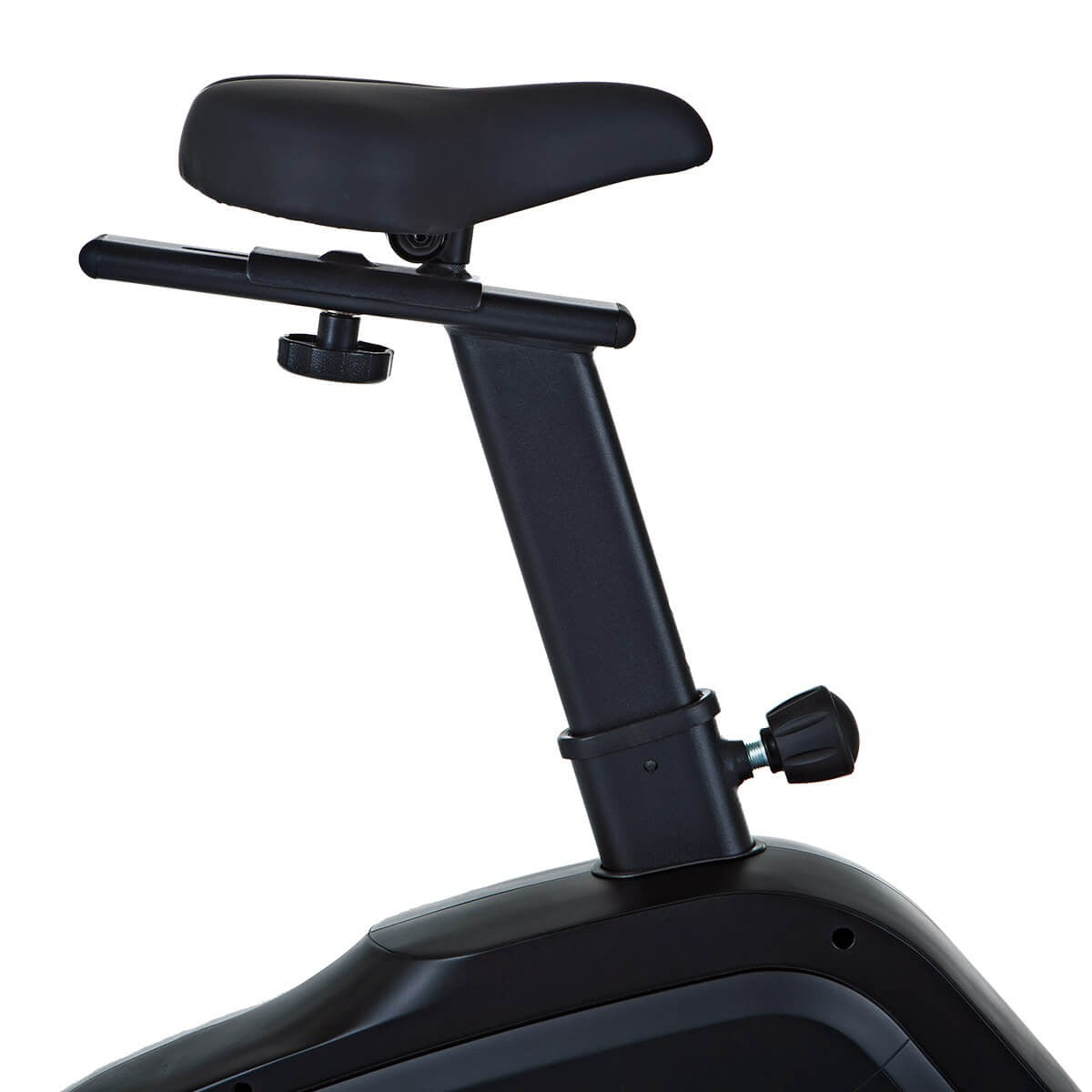 HAMMER Aufrechtes Fahrrad Cardio XT6 BT, Belastbarkeit 130 kg, Schwungmasse 8 kg – Schwarz