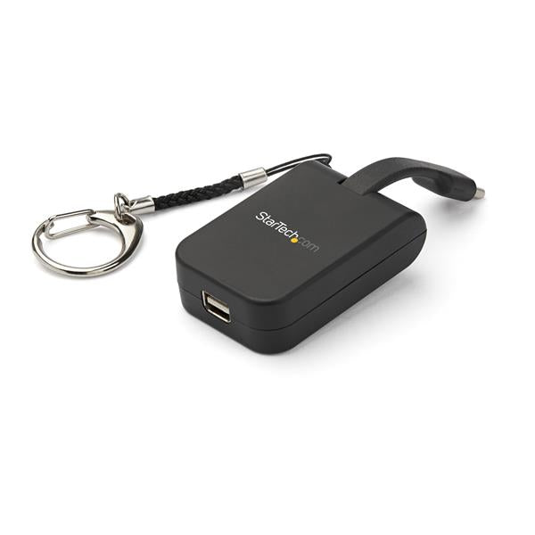 StarTech.com USB-C zu Mini DisplayPort Adapter – 8K (7680 × 4320) @ 60 Hz, DisplayPort 1.4, HDR – Schwarz