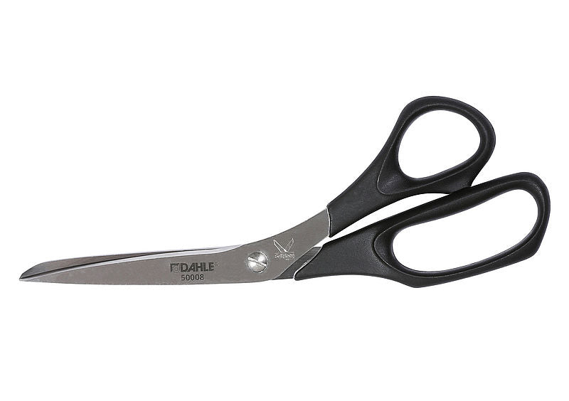 Dahle 50008 Schere 21,0 cm, für Rechtshänder – Edelstahl, spülmaschinenfest, Schwarz