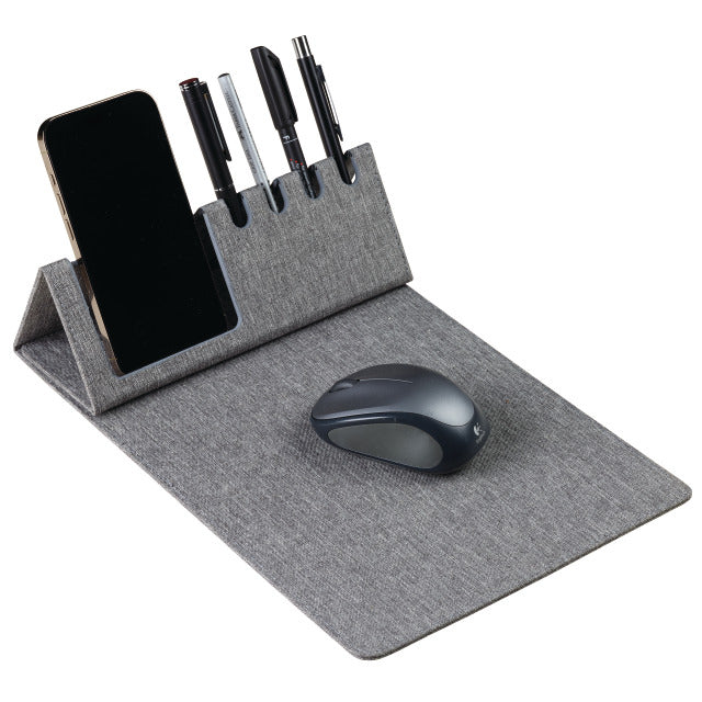 Kolma Multifunktionale Mausmatte – Grau, 215 × 315 × 8 mm