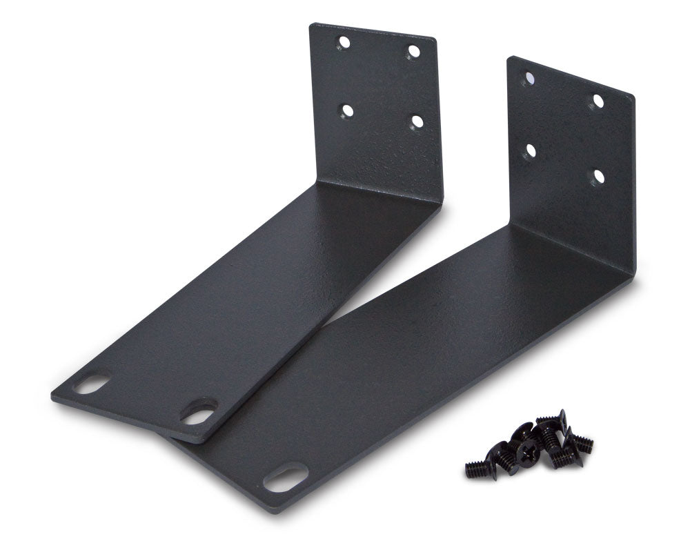 PLANET RKE-10B – Rack-Mount-Kit für 19", 1U, Schwarz, für GSD-1020S/VR-100, Schrauben enthalten
