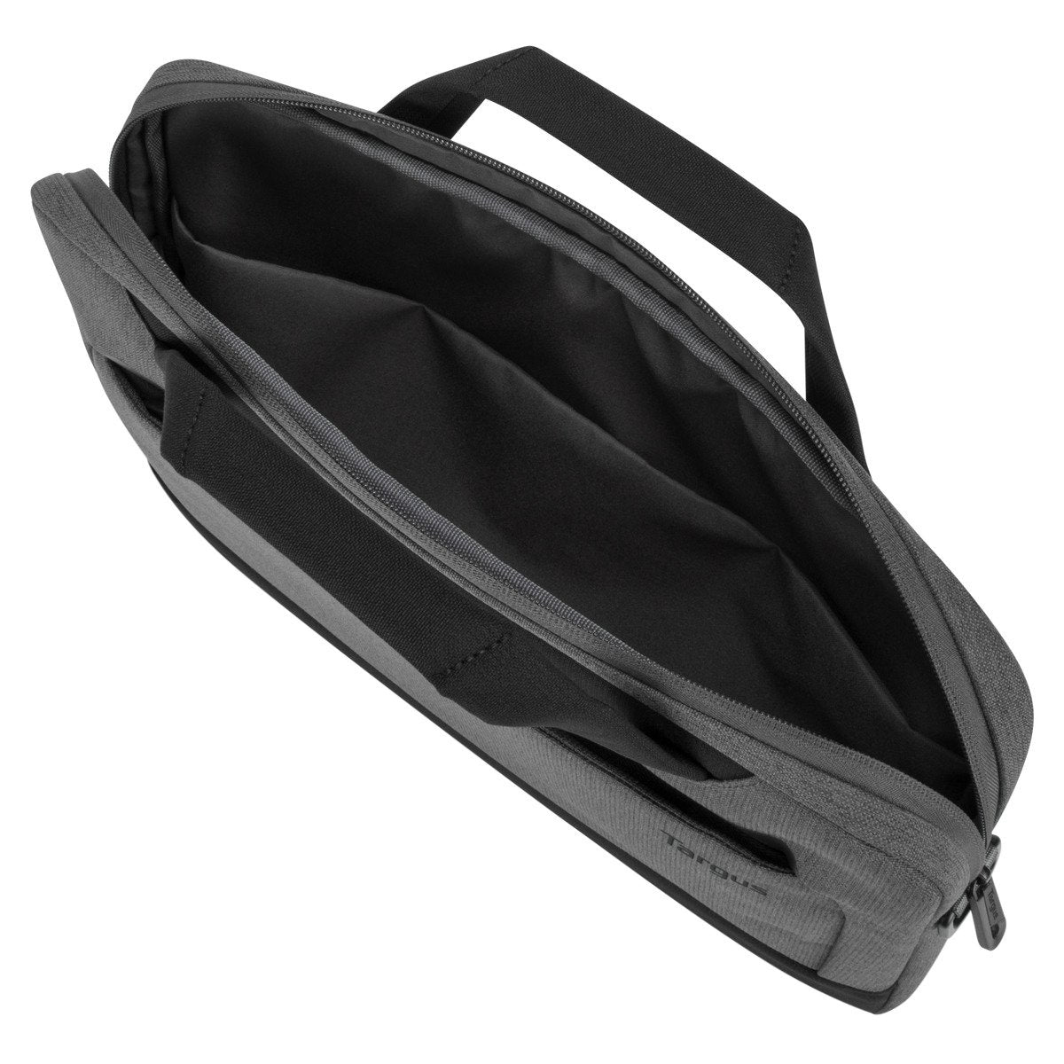 Targus Notebook-Tasche für bis 15,6" – abnehmbarer Schultergurt, Fronttasche – Grau