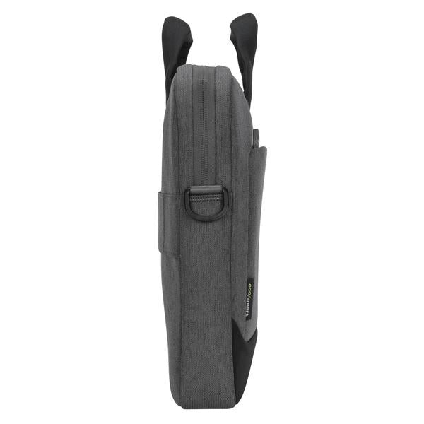 Targus Notebook-Tasche für Laptops bis 15,6" – mit Tragegriff, abnehmbarem Schultergurt – Grau