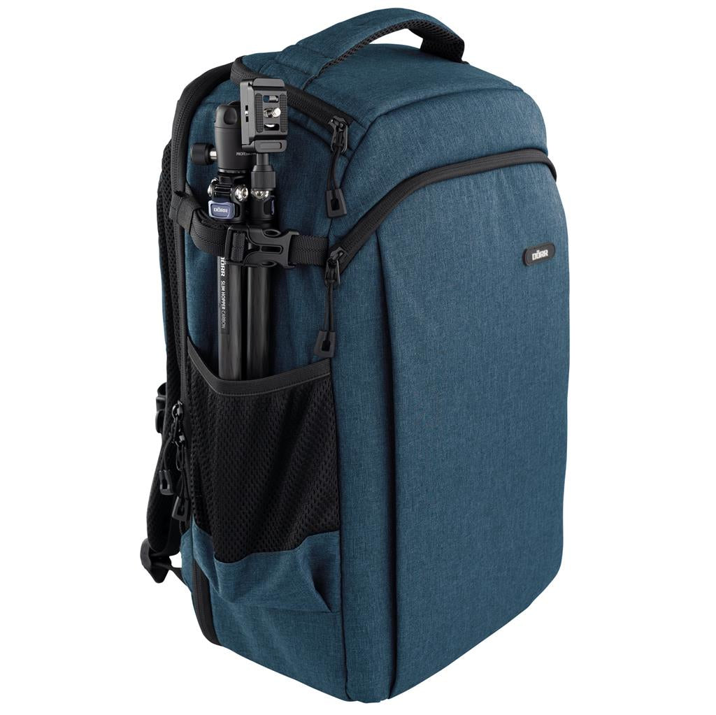 Dörr Kamerarucksack Prag Go – 200 × 310 × 480 mm – Polyester, blau