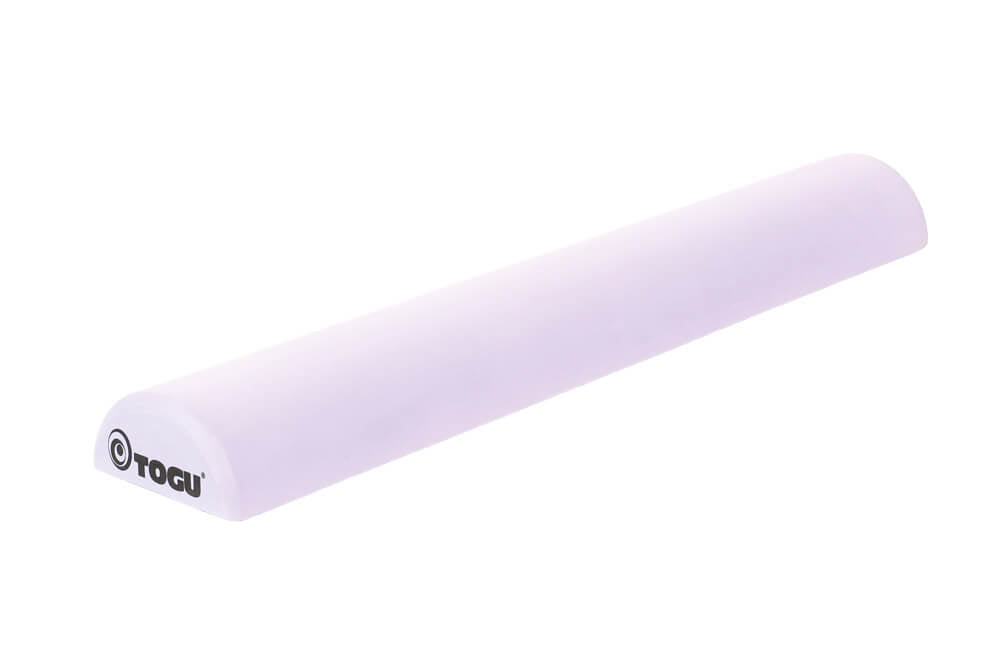 TOGU Pilates Halbrolle Premium – 90 × 15 × 7,5 cm – lila – Schaum