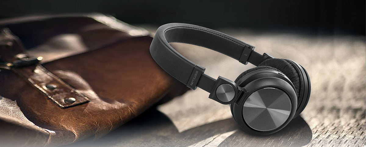Muse M-276 BT On-Ear Kopfhörer – Stereo, Kabel + BT, 3,5 mm Klinke, BT 4.2, Schwarz