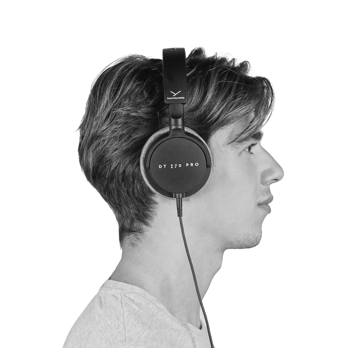 Beyerdynamic DT 270 Pro DJ-Kopfhörer – Over-Ear, Stereo, Kabel, 3,5 mm Klinke, Schwarz