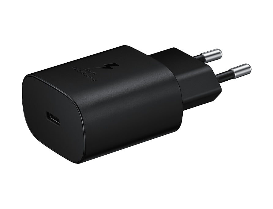 Samsung EP-TA800 USB-Ladegerät 25 W – USB-C×1 – QC 3.0 – für Smartphones – Schwarz