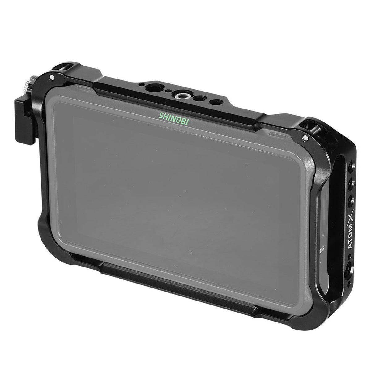 SmallRig CMA2305 Cage – 167,5 × 29,5 × 107 mm, 162 g, Aluminium – für Atomos Shinobi – Schwarz