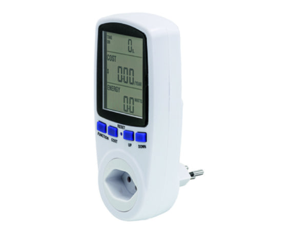 Steffen Energiemessgerät – 190–250 V, max. 10 A, 2500 W, IP20
