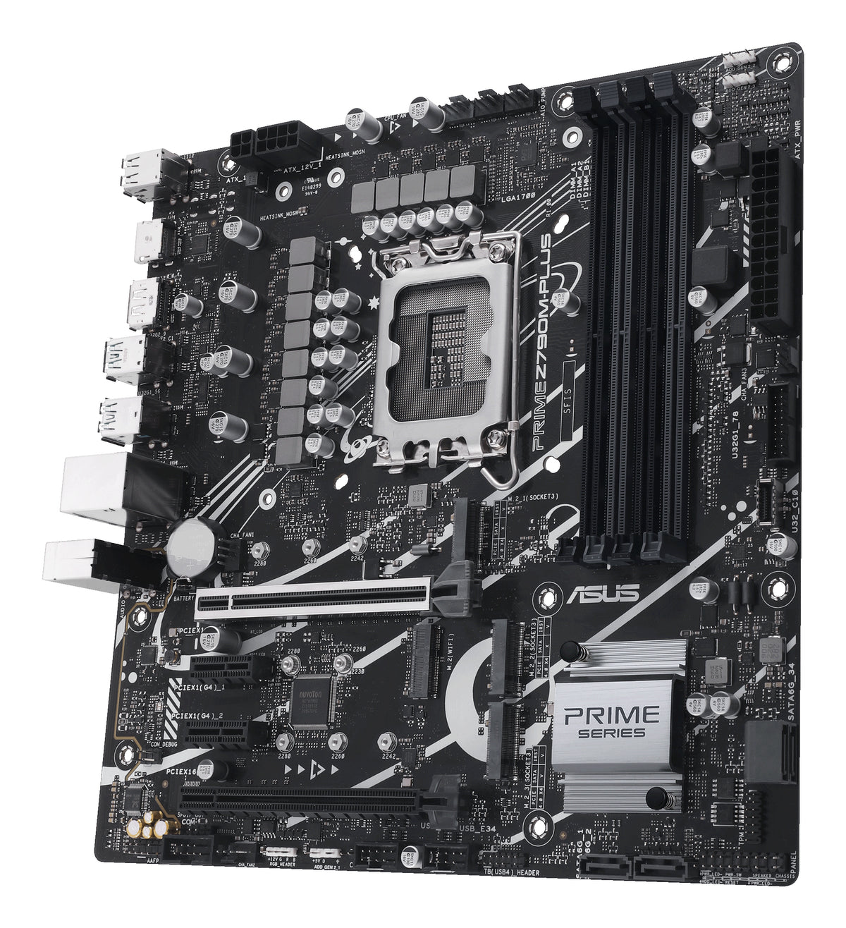 ASUS PRIME Z790M-PLUS – Mainboard – LGA 1700, Intel Z790, mATX, DDR5
