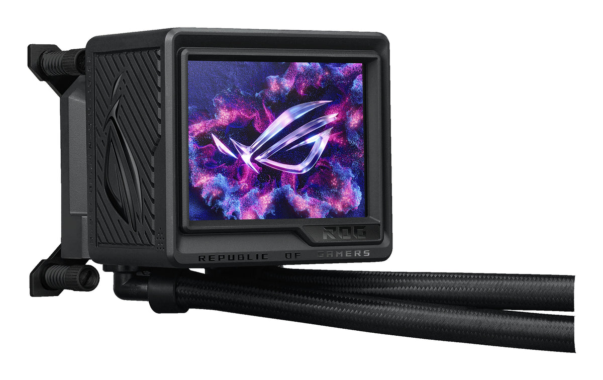 ASUS ROG RYUJIN III 360 – AIO-Kühler – 360 mm, 3×120 mm Lüfter, 3,5" LCD, für AM4, AM5, LGA 1150 und andere
