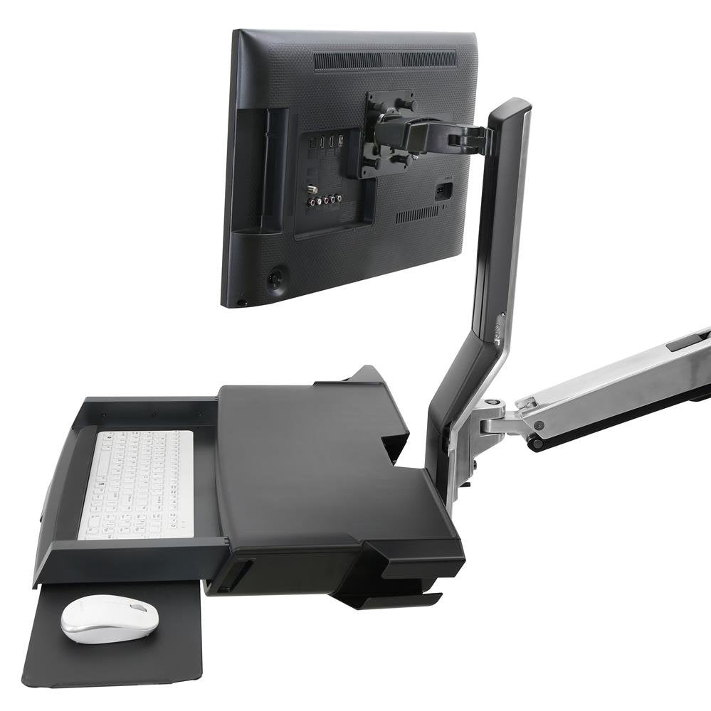 Ergotron Wand-Schwenkarm – Silber