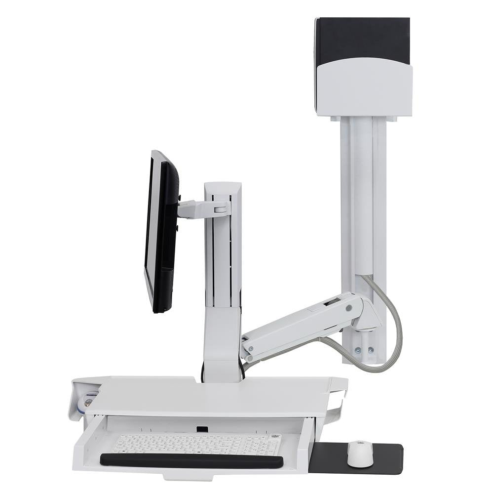 Ergotron Wand-Schwenkarm – Silber