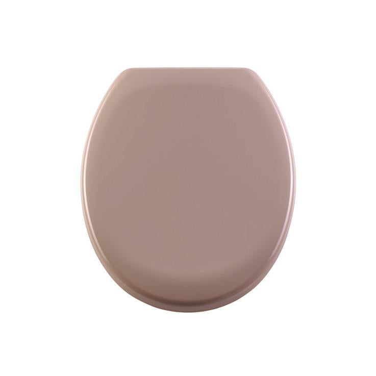 Diaqua Barbana – Toilettensitz – Duroplast, beige, mit Absenkautomatik, mit Deckel, 37,5 × 44 cm
