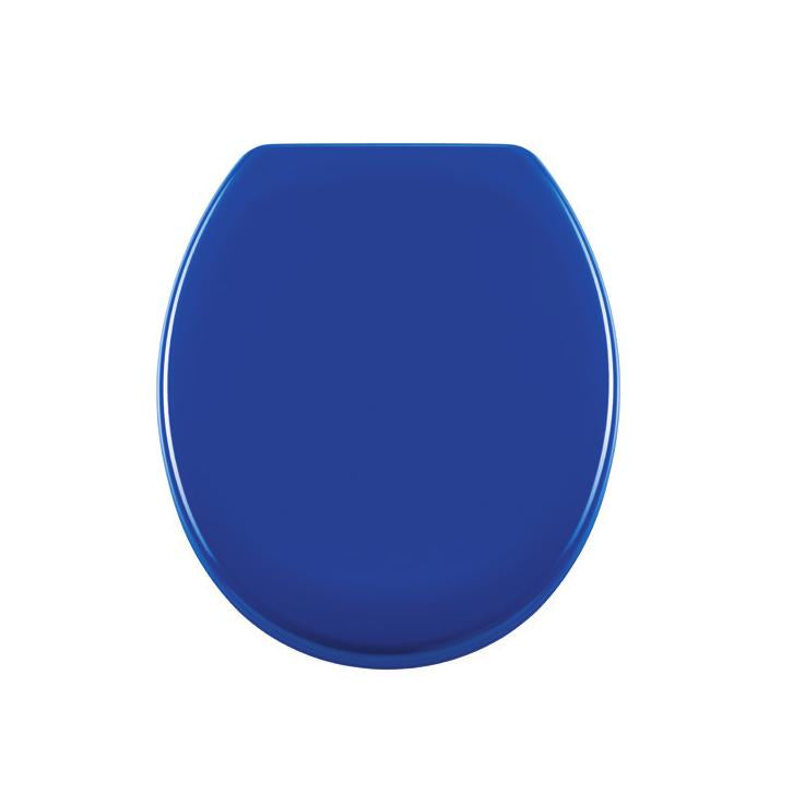 Diaqua Barbana – Toilettensitz – Duroplast, Blau, mit Absenkautomatik, mit Deckel, 37,5 × 44 cm