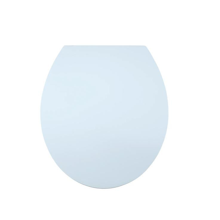 Diaqua Toilettensitz – Duroplast, Hellblau, mit Deckel, Absenkautomatik, 38,2 × 44 × 44 cm