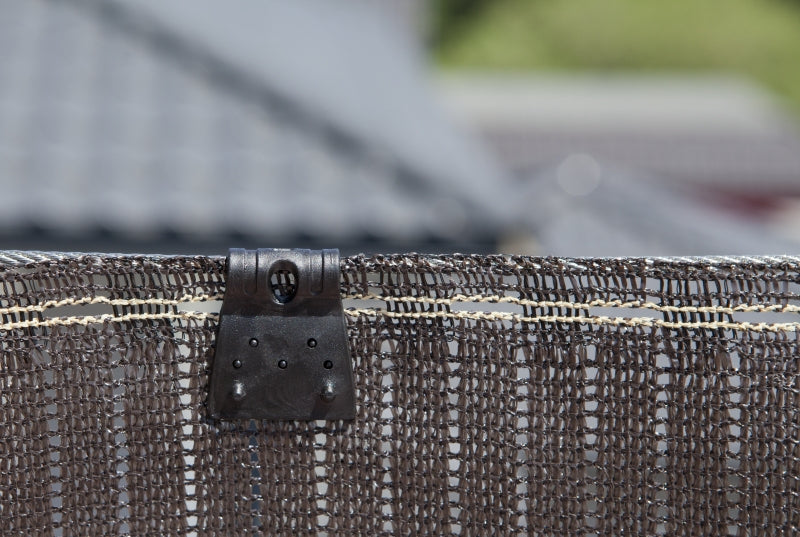 Windhager Befestigungs-Clip 32 × 2 mm Kunststoff – für Hagelschutz-Netze – 24 Stk – wetterfest