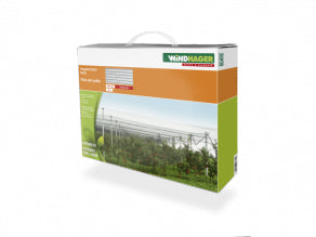 Windhager Hagelschutz-Netz – 2 × 5 m, 33 g/m², grün, 1 Stück