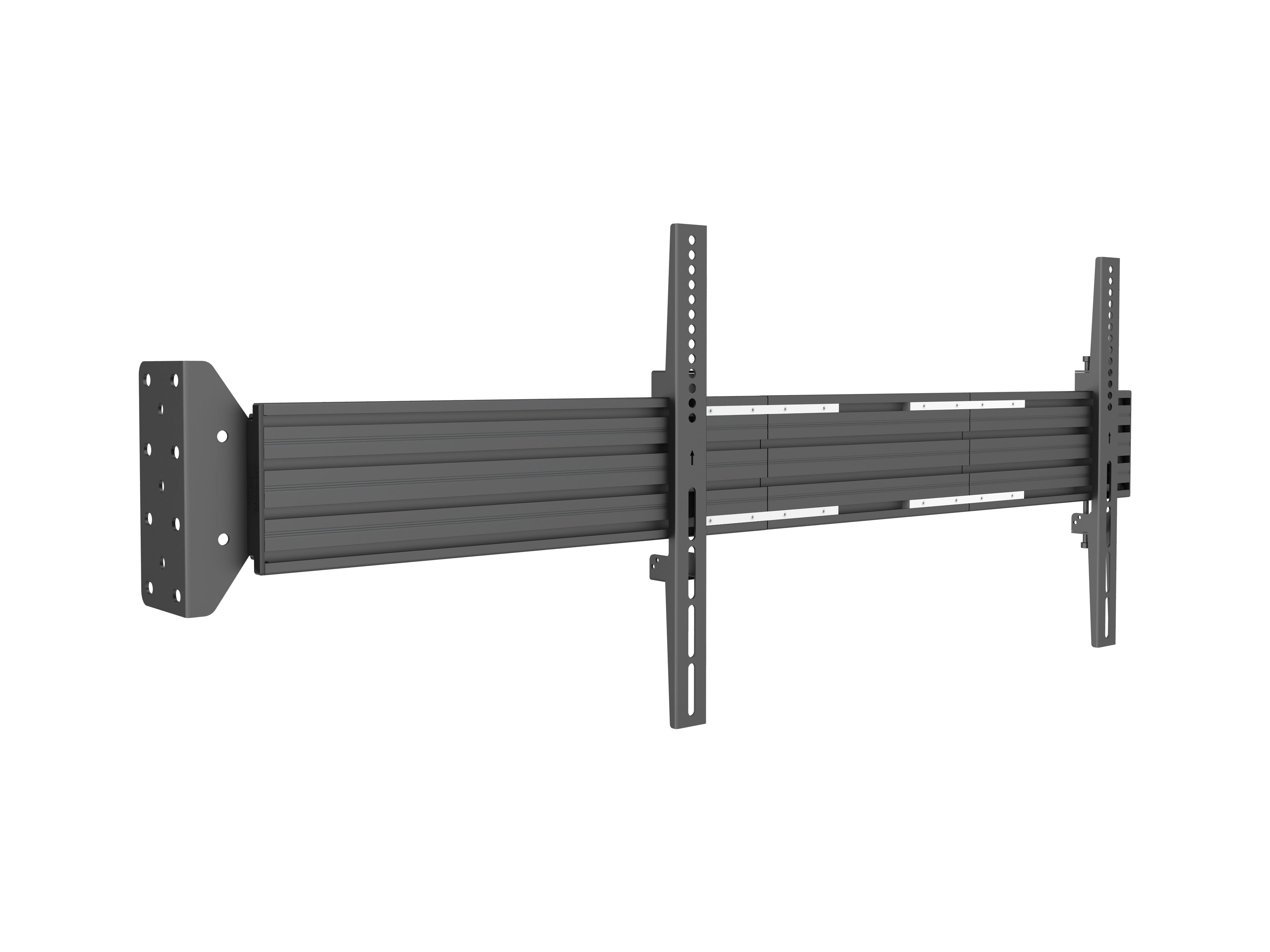 Multibrackets Pro MBFW1U – Wandhalterung, fix, für 55", VESA 600×400, bis 30 kg, schwarz