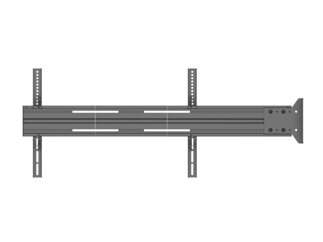 Multibrackets Pro MBFW1U – Wandhalterung, fix, für 55", VESA 600×400, bis 30 kg, schwarz