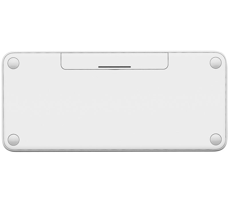 Logitech K380 Multi-Device – Tastatur – Mini – Bluetooth – AZERTY (FR) – ohne Ziffernblock – Weiss