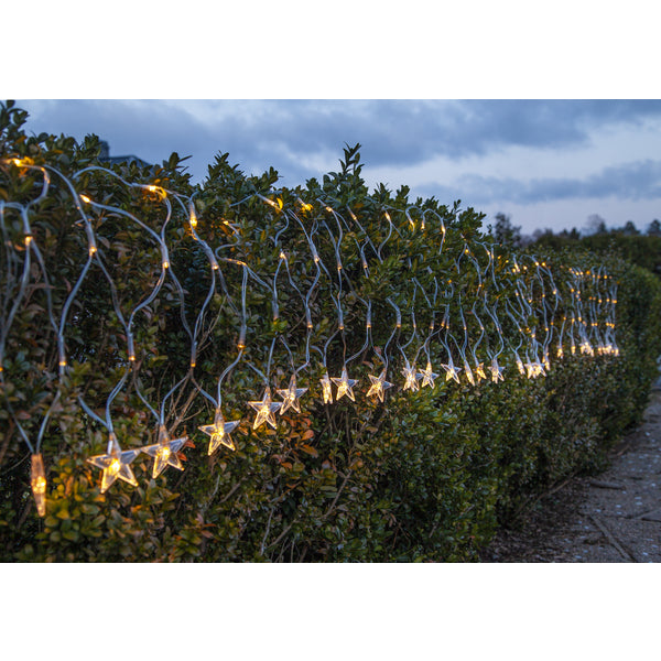Star Trading System Decor Netz-Lichterkette – 480×46 cm, 160 LEDs – Warmweiss – 2500 K – Netzbetrieb
