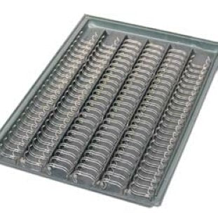 Renz Drahtbinderücken – für Format A4 – Ø 16 mm, weiss, Draht – 50 Stk.
