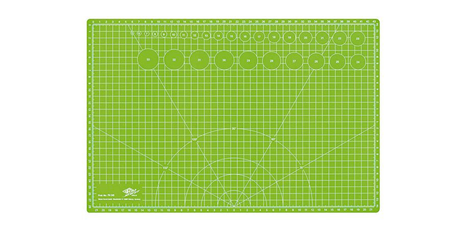 Wedo Schneidematte Comfortline – 45,0 × 30,0 cm – grün – 3 mm