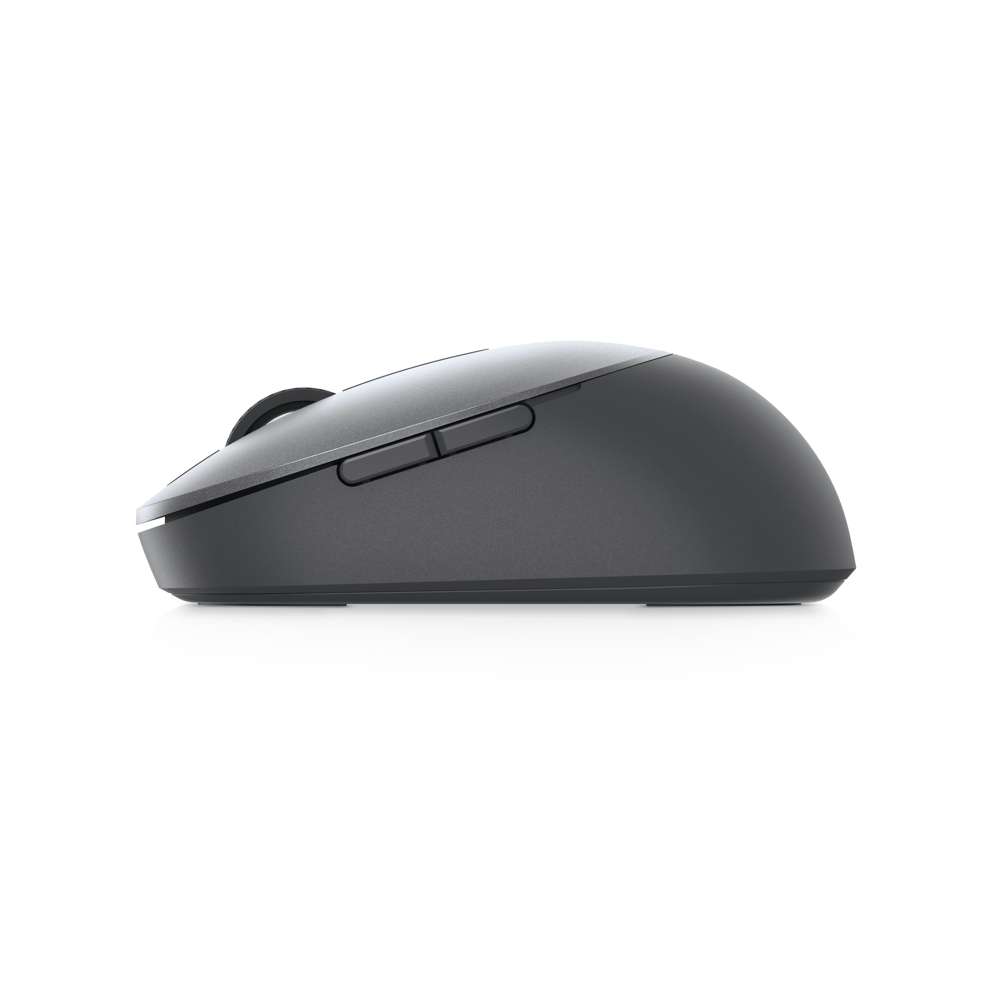 DELL MS5120W – Maus – Kabellos (Bluetooth/2,4 GHz), 1600 DPI, beidhändig, Grau, Titan
