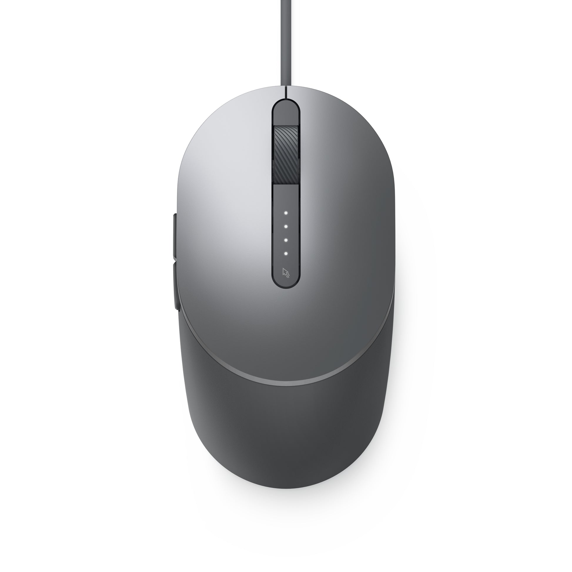 DELL MS3220 – Maus – Kabelgebunden (USB‑A), beidhändig, Grau, Titan