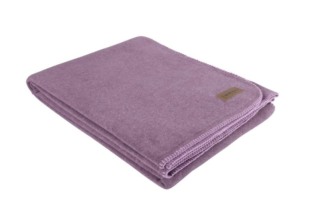 Eskimo Wohndecke – 100 × 150 cm, Viskose, Lavendel