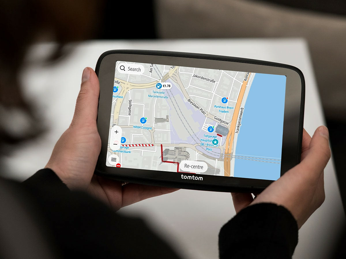 TomTom GO Navigator 2. Gen. 7 – 7" GPS-Navigator, Multitouch, 32 GB, Schwarz