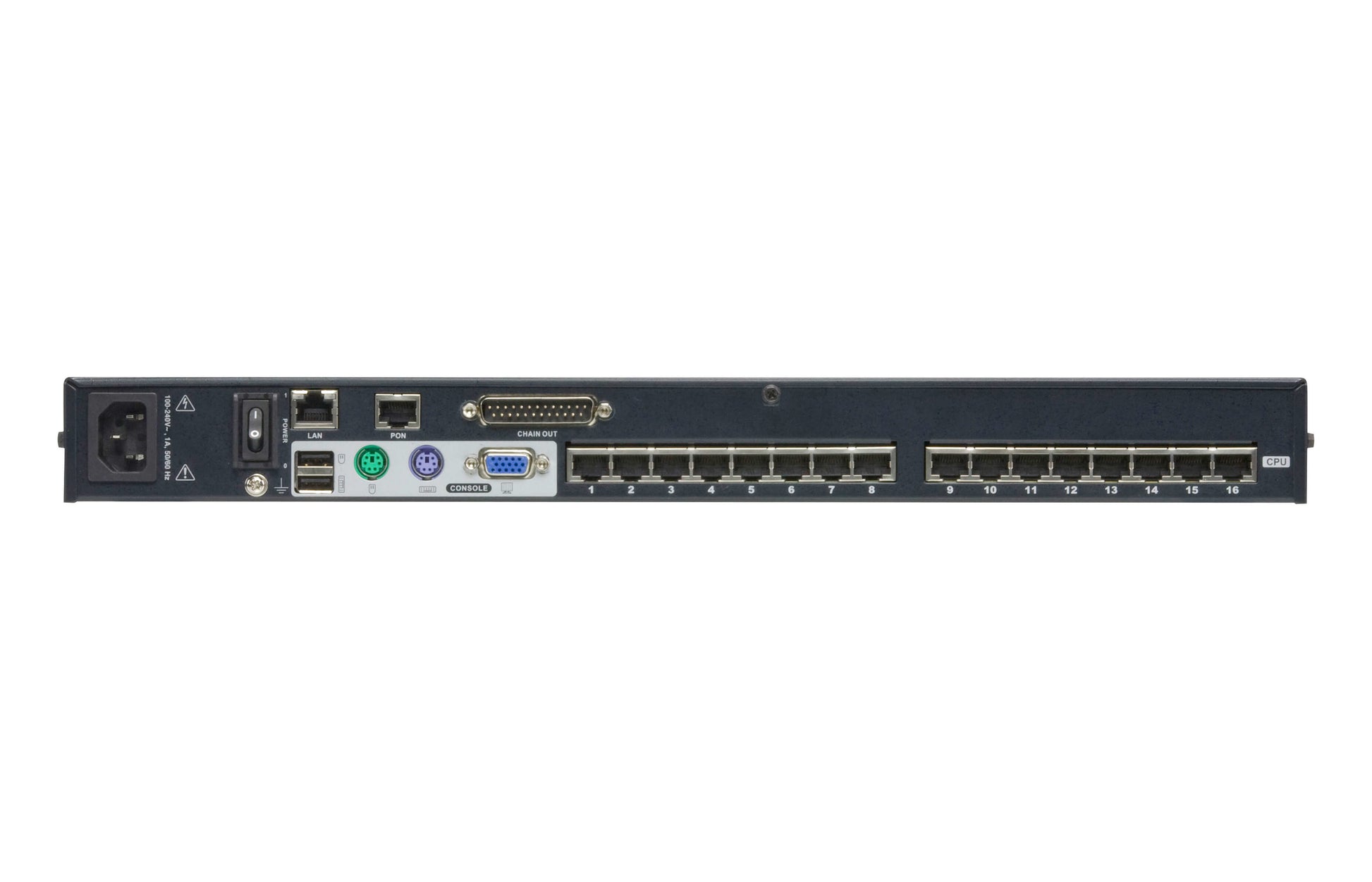 ATEN KVM-Switch, 16-Port RJ45 High-Density