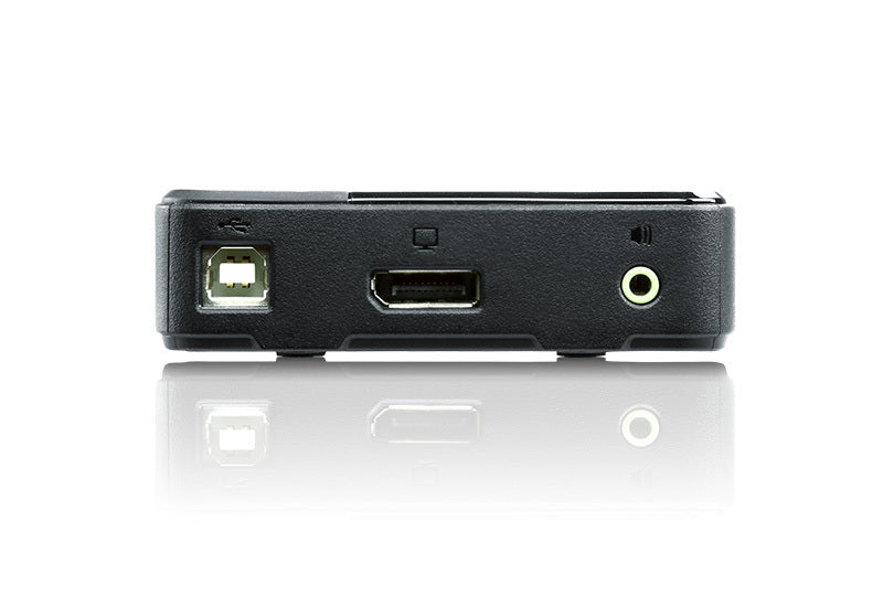 ATEN KVM-Switch 2×1, DisplayPort/USB 2.0/Audio, 4K (4096 × 2160)