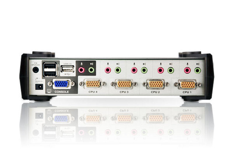 ATEN CS1734B – KVM-Switch 4×1, VGA/USB 2.0/Audio, 2048 × 1536