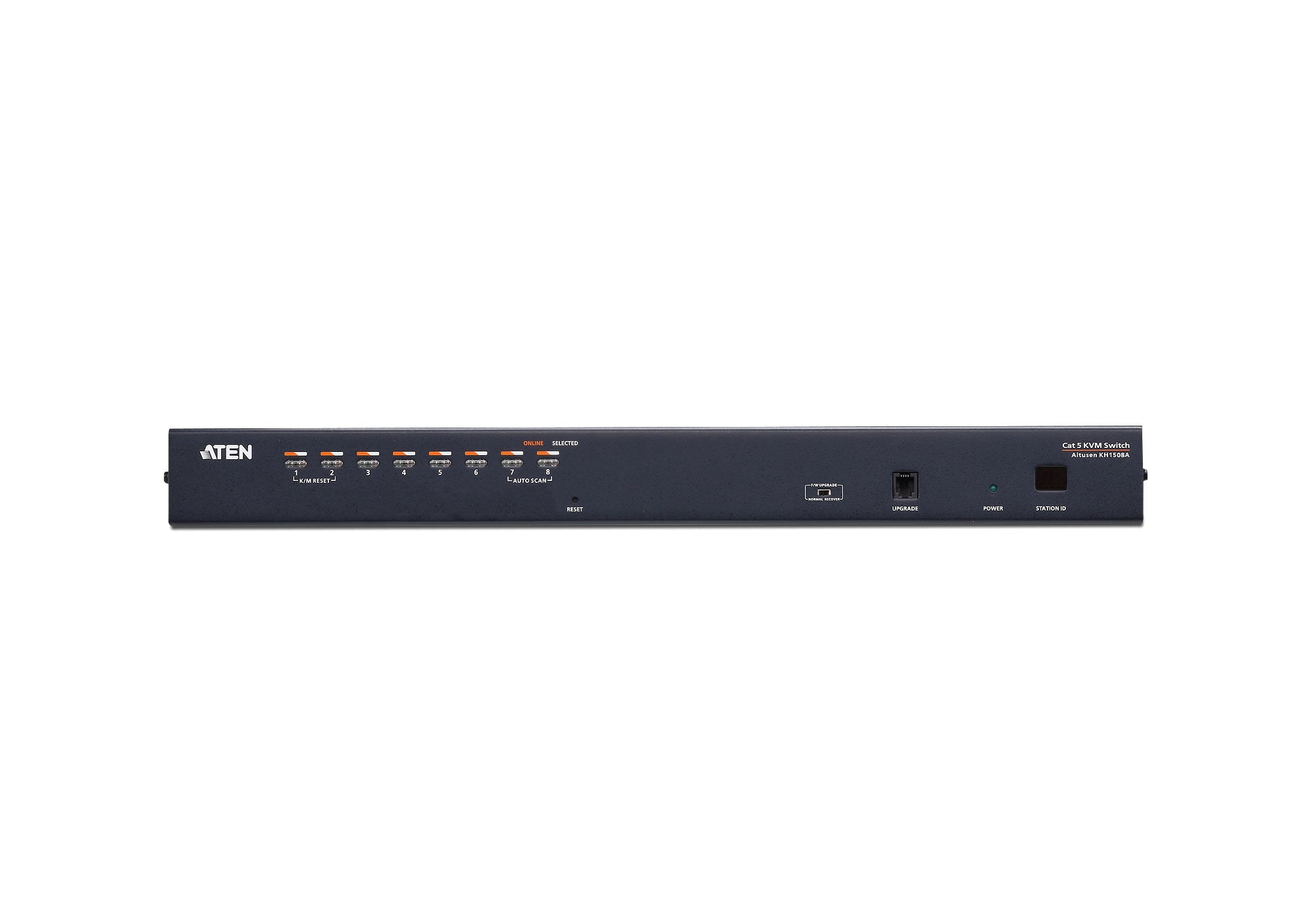 ATEN KH1508A – KVM-Switch, VGA/USB 2.0/PS/2/RJ-45, 1920 × 1200, OSD, Rackeinbau
