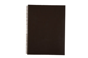 Elco Collegeblock A4, kariert 5 mm, 80 Blatt, 4-fach gelocht, perforiert, 80 g/m² – braun, für ELCO Notes-App