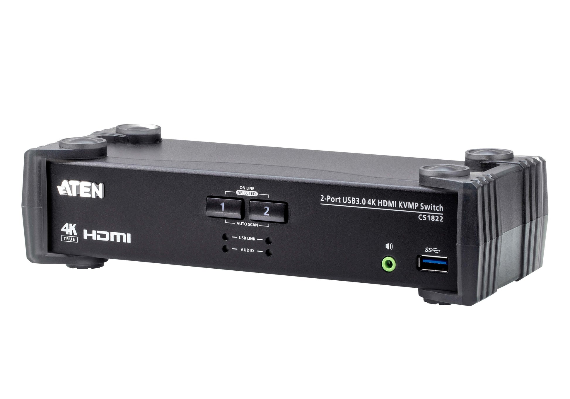ATEN KVMPT – KVM-Switch, USB 3.2 Gen 1/HDMI, 4K (4096 × 2160), Audio-Mixer-Modus