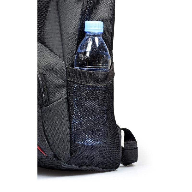 Port Designs Houston II ECO Notebook-Rucksack bis 17,3" – abschliessbar, r-PET – Schwarz