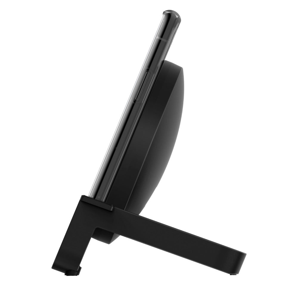 Belkin Kabelloses Ladegerät, 10 W, QC 3.0, mit 1,2 m Micro-USB-Kabel – für Smartphone – Schwarz