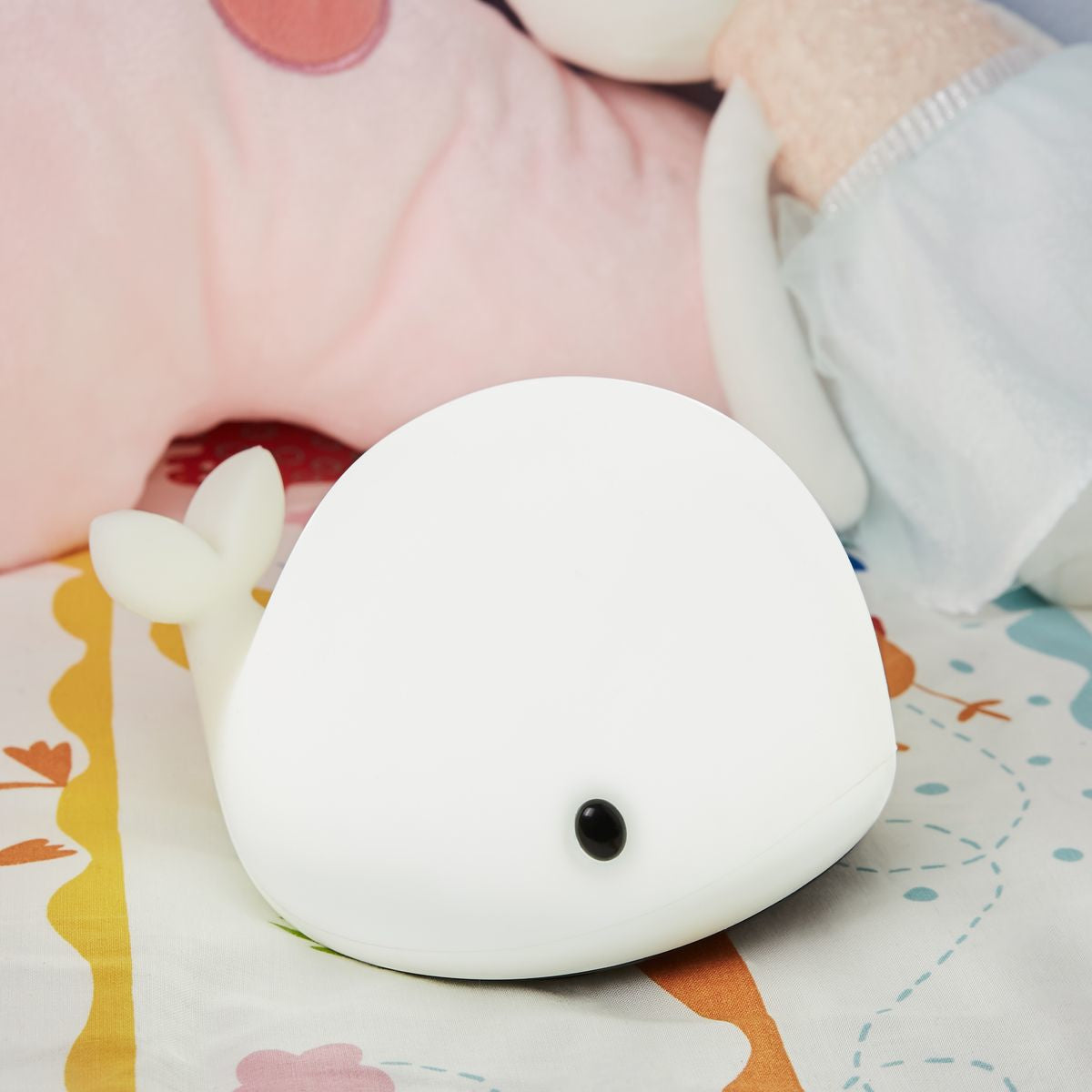Pauleen Nachtlicht Night Whale – 20 lm, mehrfarbig, Akku, IP20 – Weiss